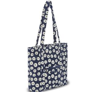 Bella Taylor Dotted Daisy Navy Large Shoulder Tote.